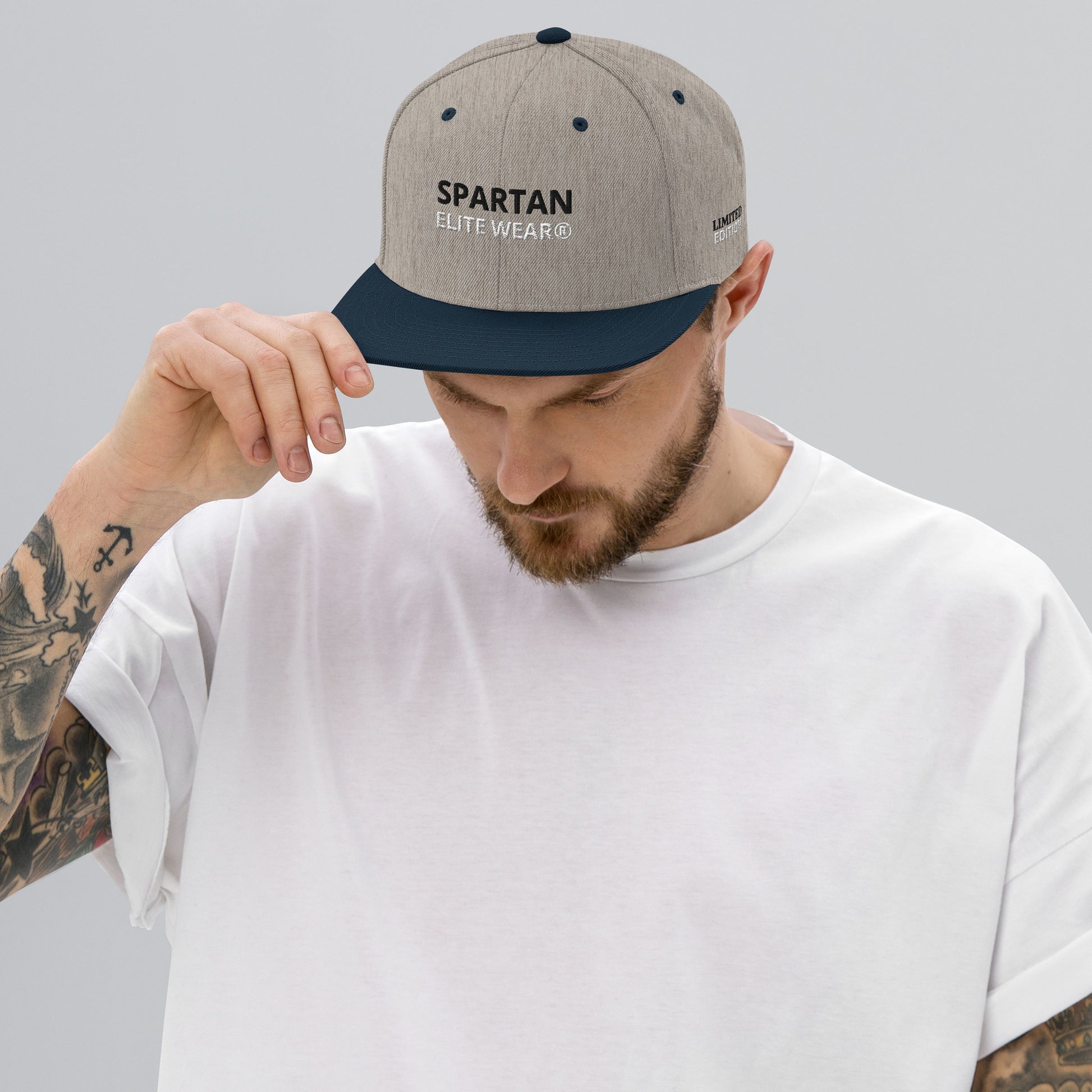 Casquette SPARTO - SEW Brodée - Edition Limitée, un symbole d'élite pour les 50 guerriers de la tribu Spartan.