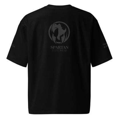 T-shirt GRITBORN - T-shirt SEW Oversize Unisexe, style urbain, en tissu épais, confort et durabilité assurés.